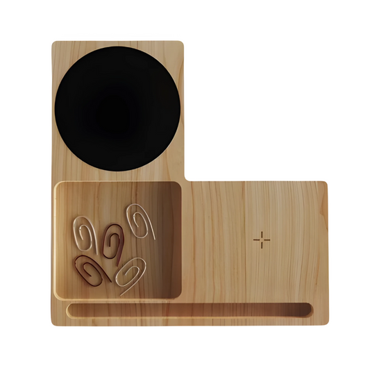 Willow 3.0 15W Wireless Charger With Cup warmer & Phone Stand