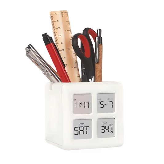 Multifunction Magic Clock with Pen & Mobile Stand