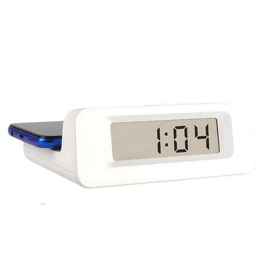 Digital Clock with 10W Wireless Charger