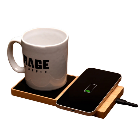 Willow 15W Wireless Charger With Cup Warmer