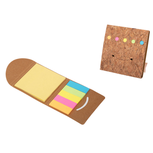 SMILEY CORK NOTEPAD